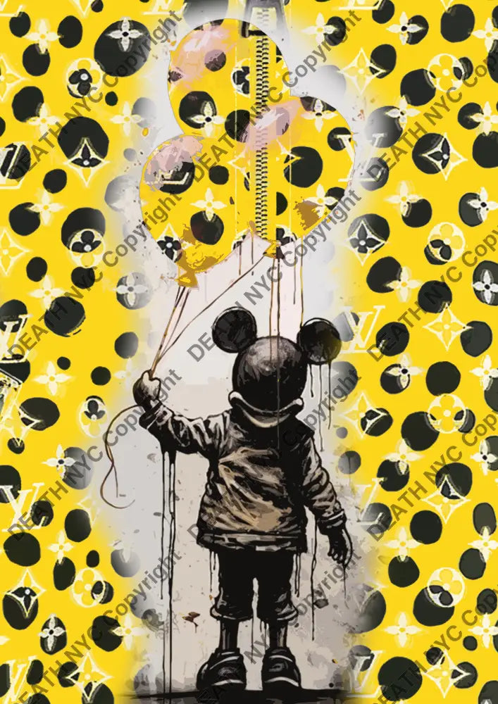 Auction ’X913 mouse ’ art print 45x32cm (Edition of 100) Art Print