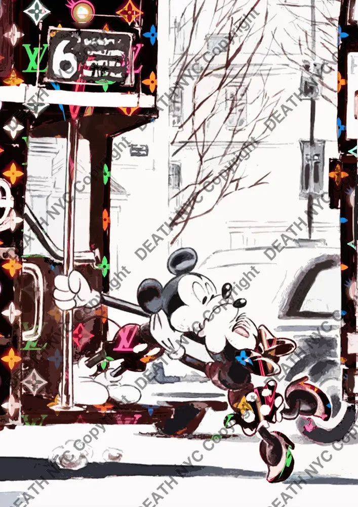 Auction ’X931 mouse’ art print 45x32cm (Edition of 100) Art Print