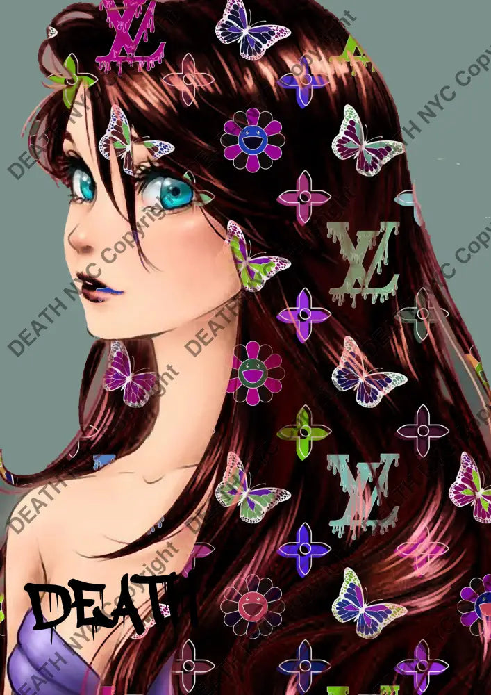 Auction ’Y104 ar iel ’ art print 45x32cm (Edition of 100) Art Print