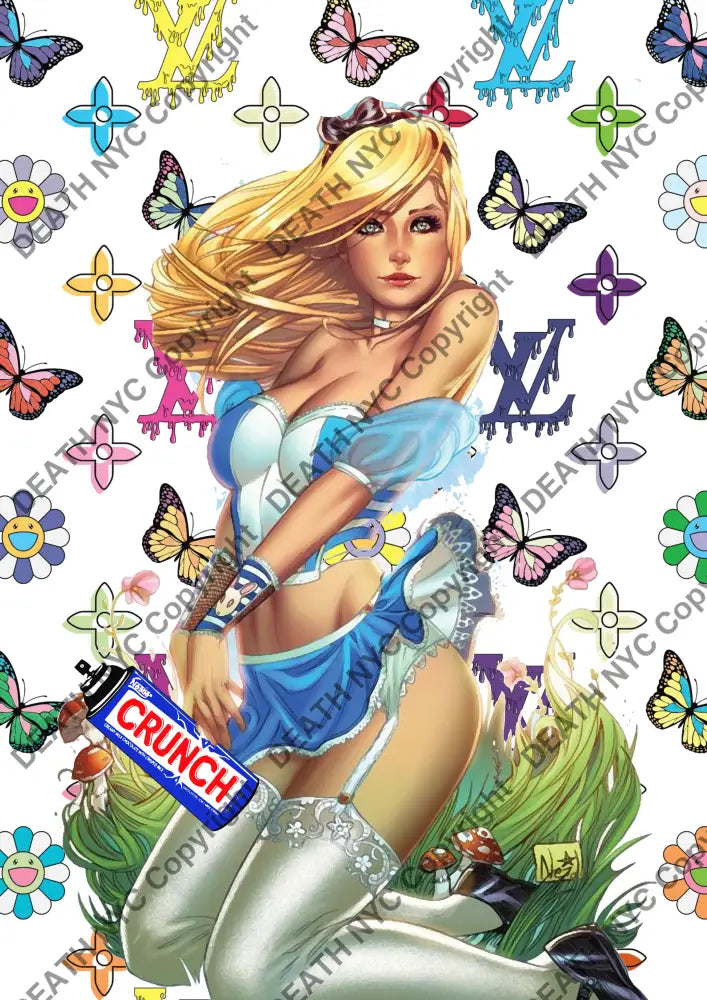 Auction ’Y135 alice. ’ art print 45x32cm (Edition of 100) - Art Print