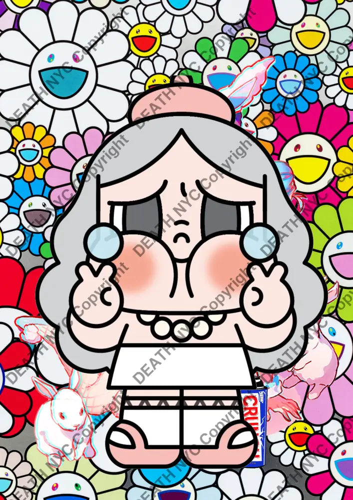 Auction ’YA51 cry’ art print 45x32cm (Edition of 100) Art Print
