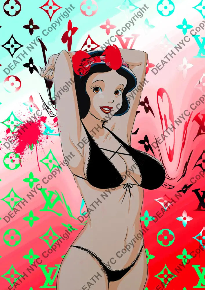 Auction ’Z540 snow ’ art print 45x32cm (Edition of 100) Art Print
