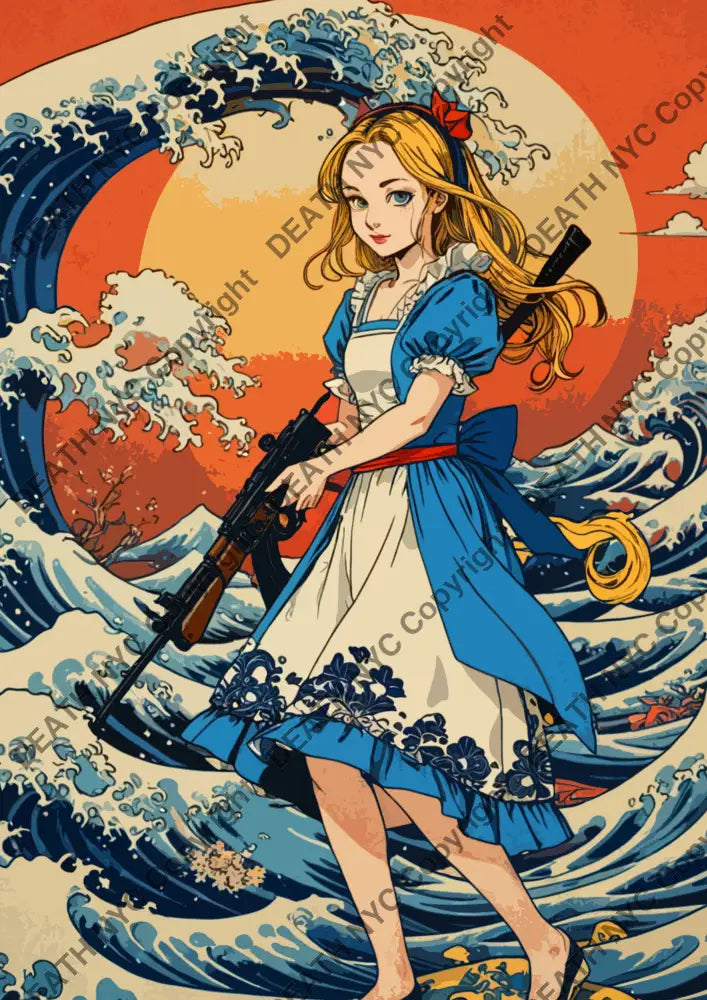 Auction ’ZA51 alice’ art print 45x32cm (Edition of 100) Art Print