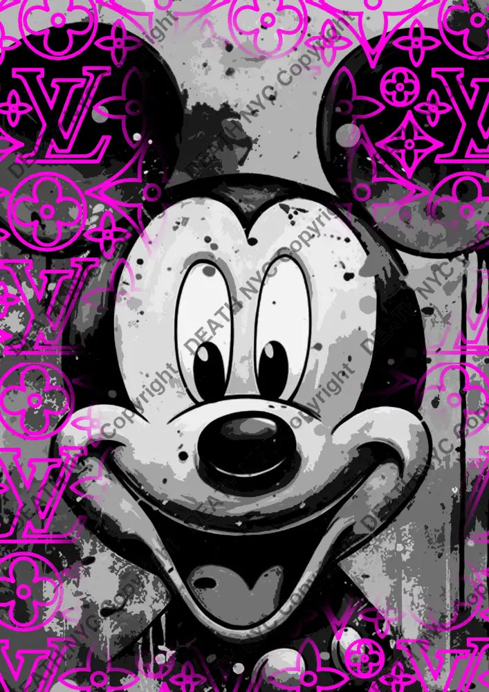 Auction ’ZJ93 mouse’ art print 45x32cm (Edition of 100) Art Print