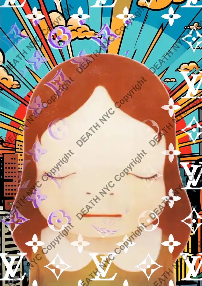 Auction ’ZR62 girl’ art print 45x32cm (Edition of 100) Art Print