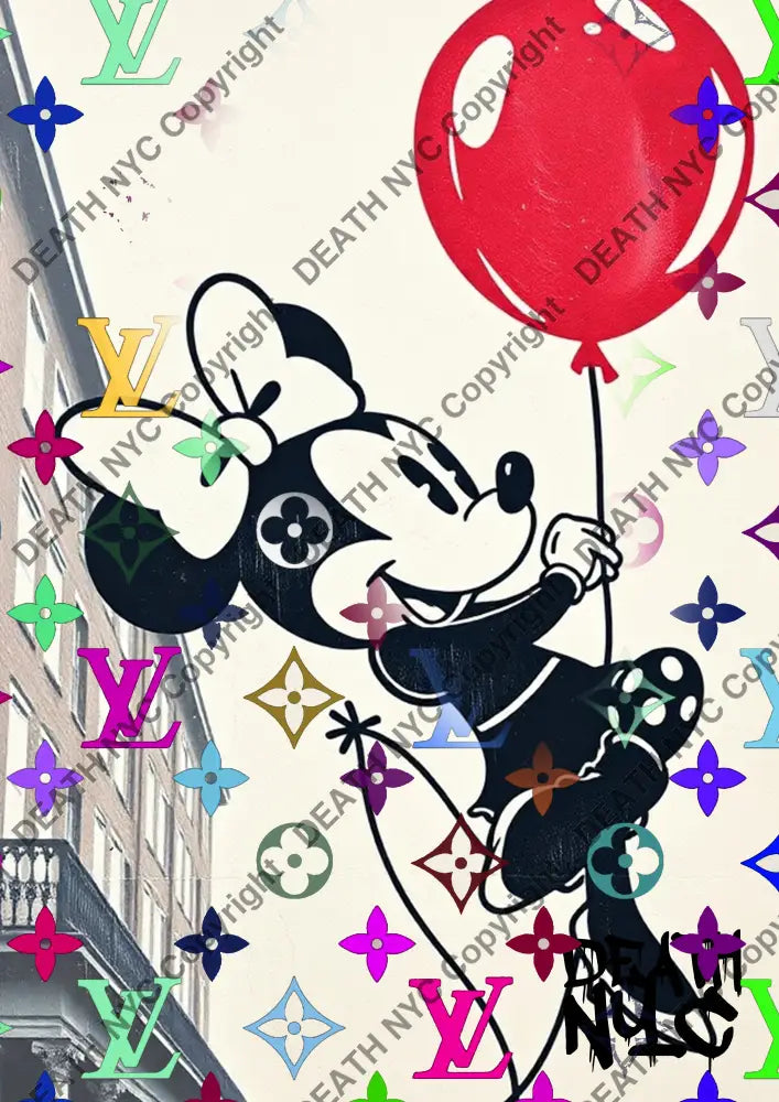 Auction ’ZU44 mouse’ 45x32cm (Edition of 100) Art Print