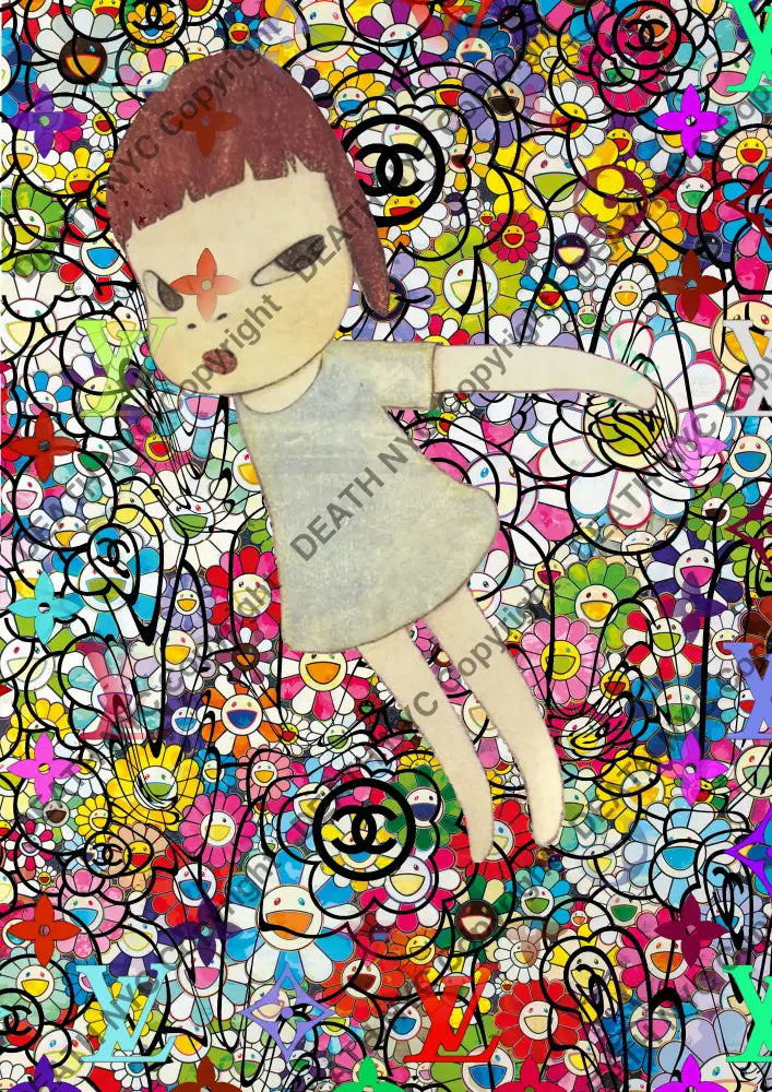 Auction ’ZX135 girl’ art print 45x32cm (Edition of 100) Art Print