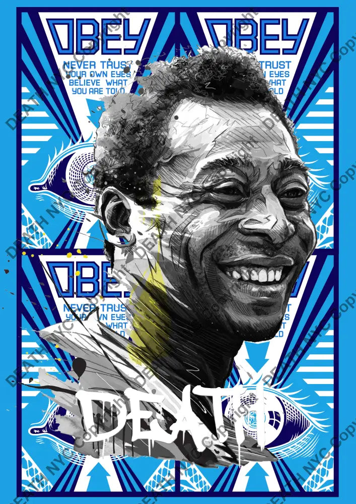 Death Pele 4 Death04614 (Edition Of 100) (2022) Art Print