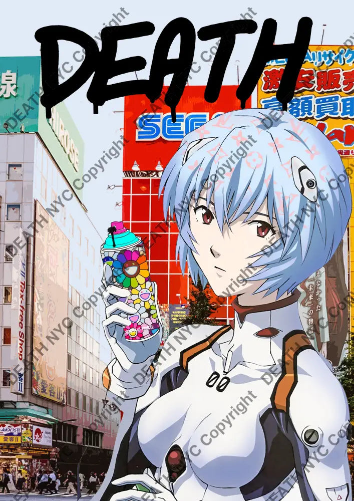 Open Edition Death Rei Tokyo 1 14.8X21Cm (2021) Art Print