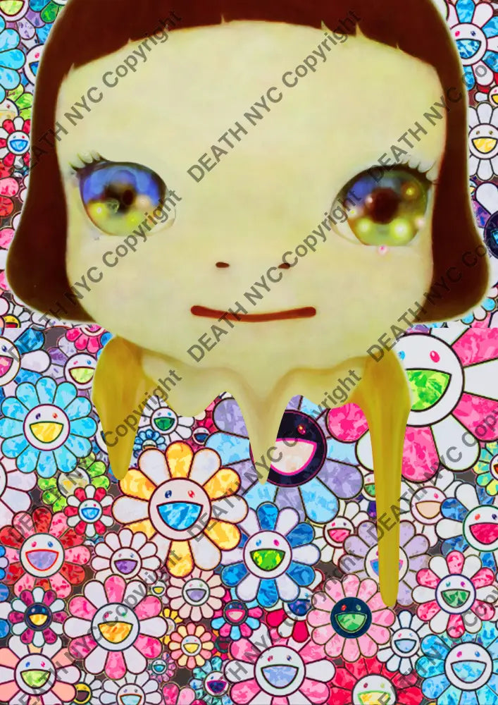 Death02123 Cute (Edition Of 100) (2020) Art Print