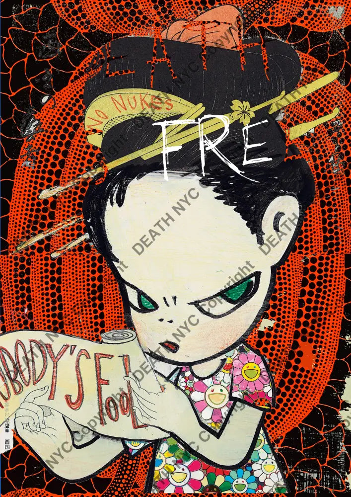 Death02429 Cute (Edition Of 100) (2022) Art Print