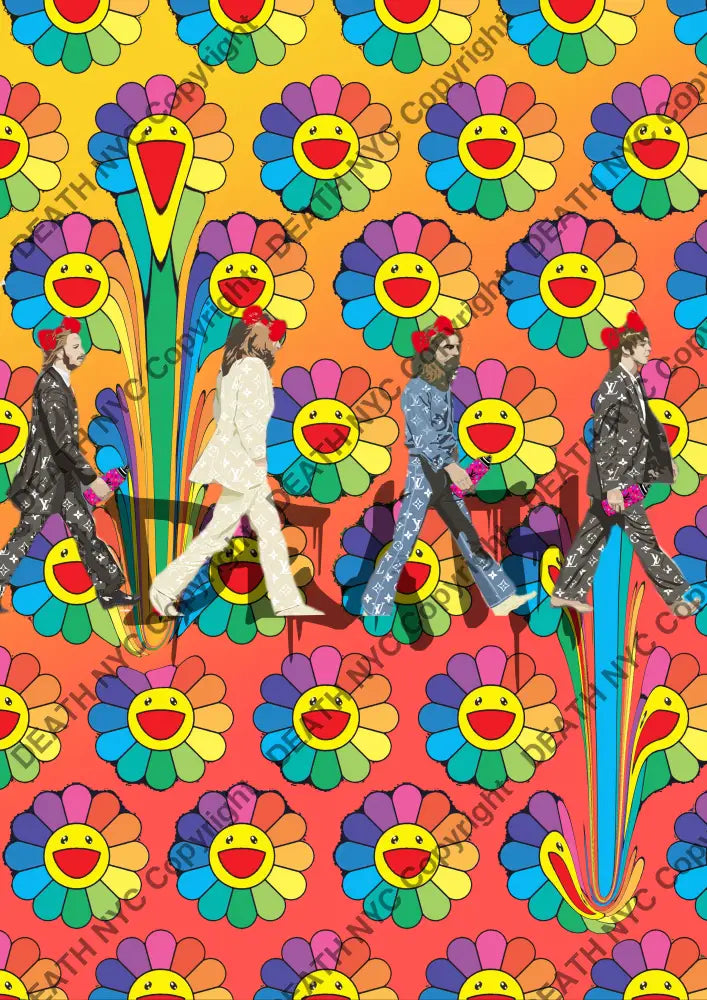Death02548 Beatles (Edition Of 100) (2022) Art Print