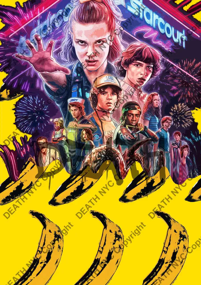 Death02584 Stranger Thing (Edition Of 100) (2022) Art Print
