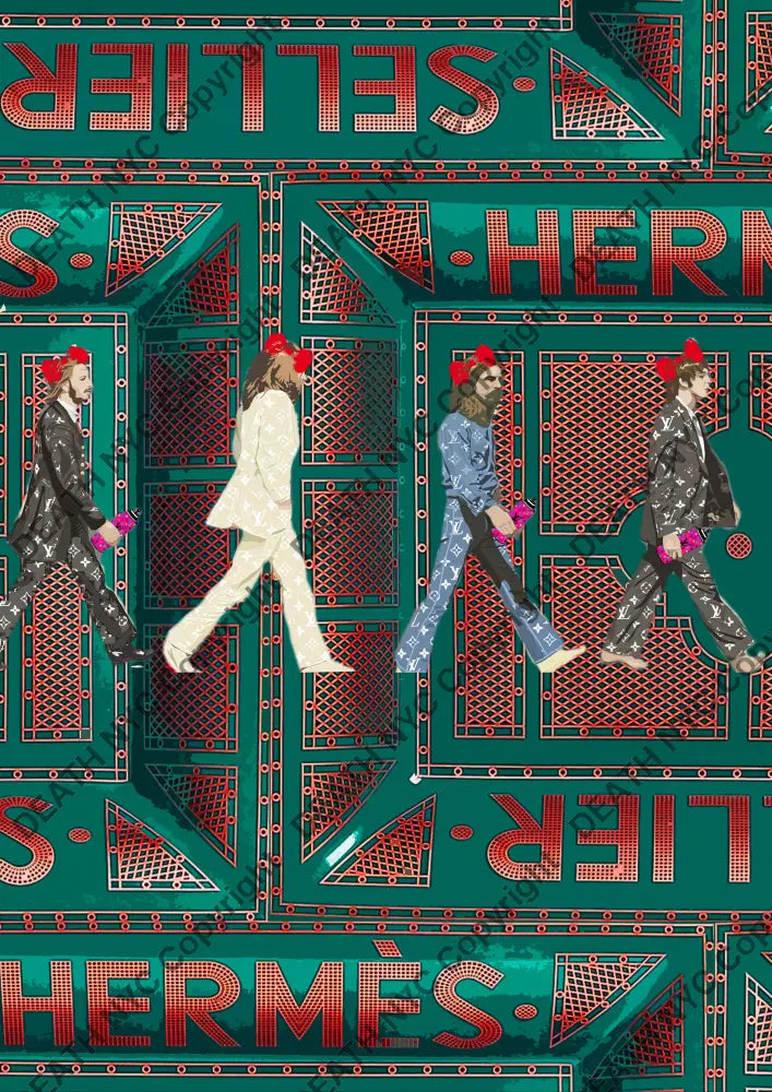 Death02827 Beatles (Edition Of 10) (2022) Art Print