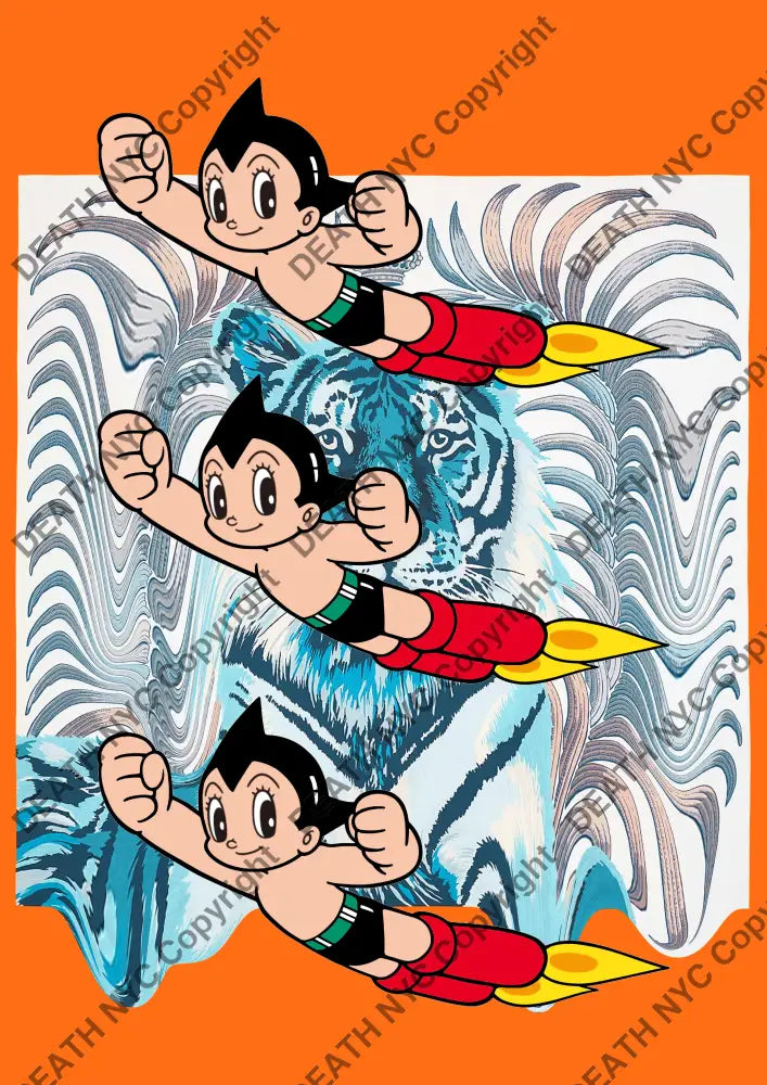 Death02842 Astro Boy (Edition Of 100) (2022) Art Print