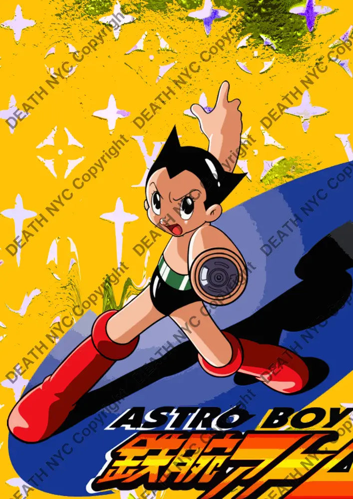 Death02887 Astro Boy (Edition Of 100) (2022) Art Print