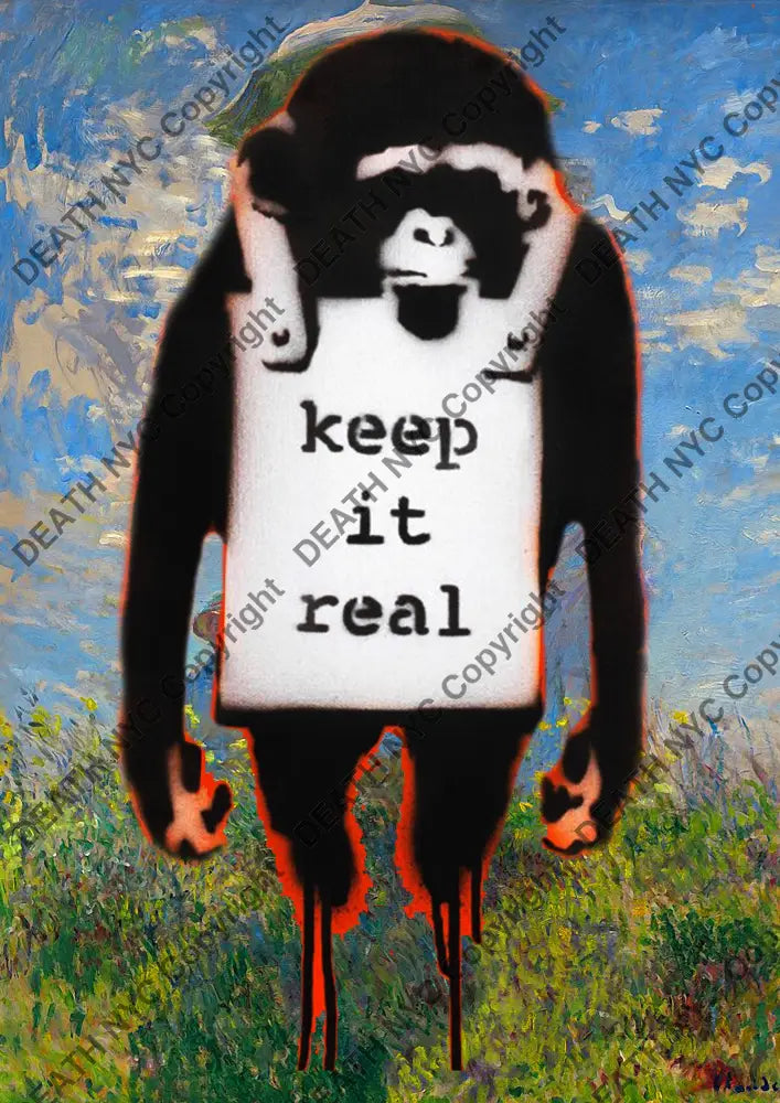Death03290 Banksy (Edition Of 100) (2022) Art Print