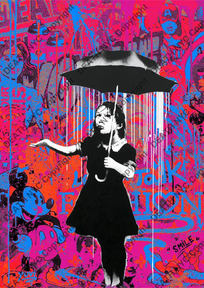 Death03584 Banksy (Edition Of 100) (2022) Art Print