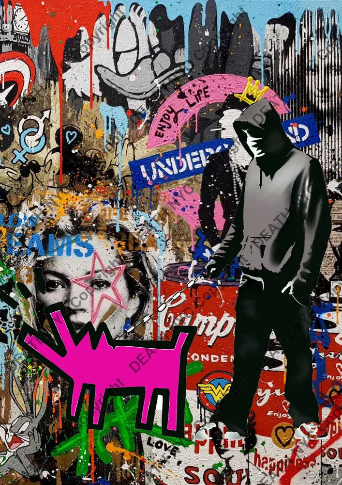 Death03586 Banksy (Edition Of 100) (2022) Art Print