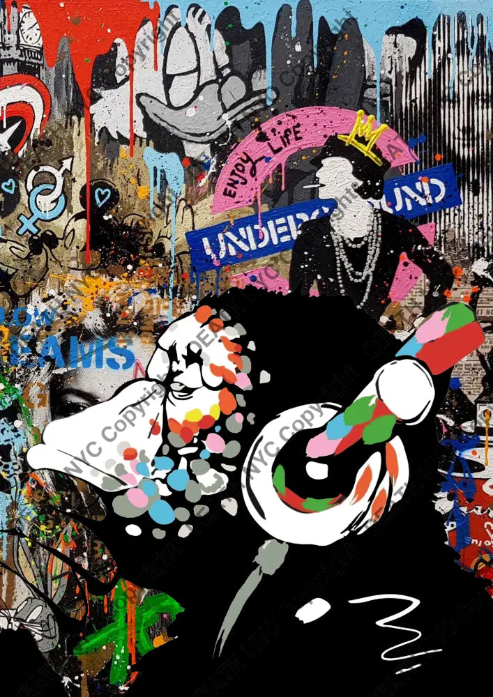 Death03588 Banksy (Edition Of 100) (2022) Art Print