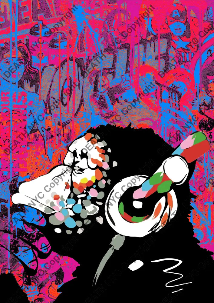 Death03590 Banksy (Edition Of 100) (2022) Art Print