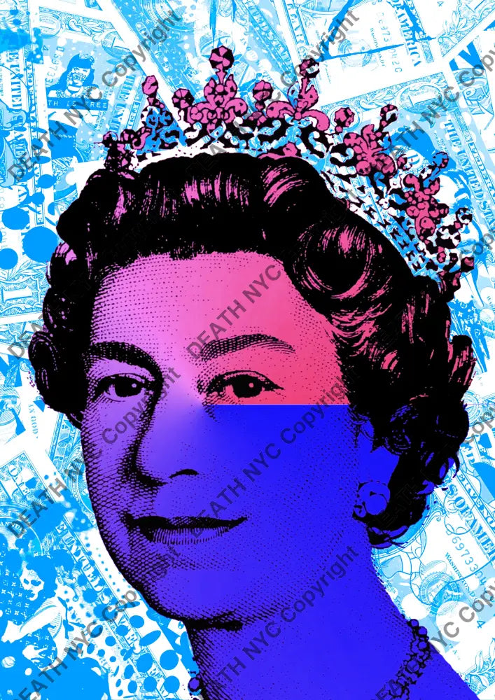 Death03630 Queen (Edition Of 100) (2022) Art Print