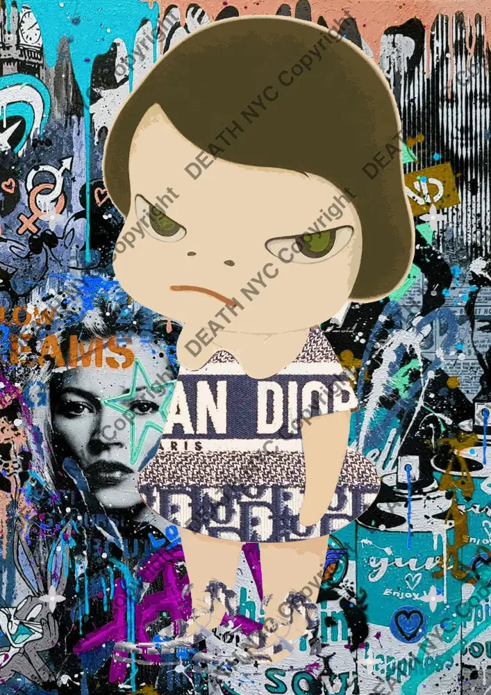 Death03661 Cute (Edition Of 100) (2022) Art Print