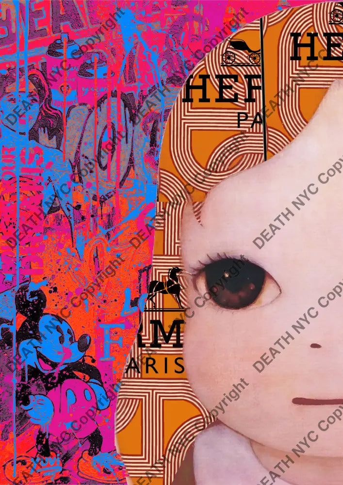 Death03663 Cute (Edition Of 100) (2022) Art Print