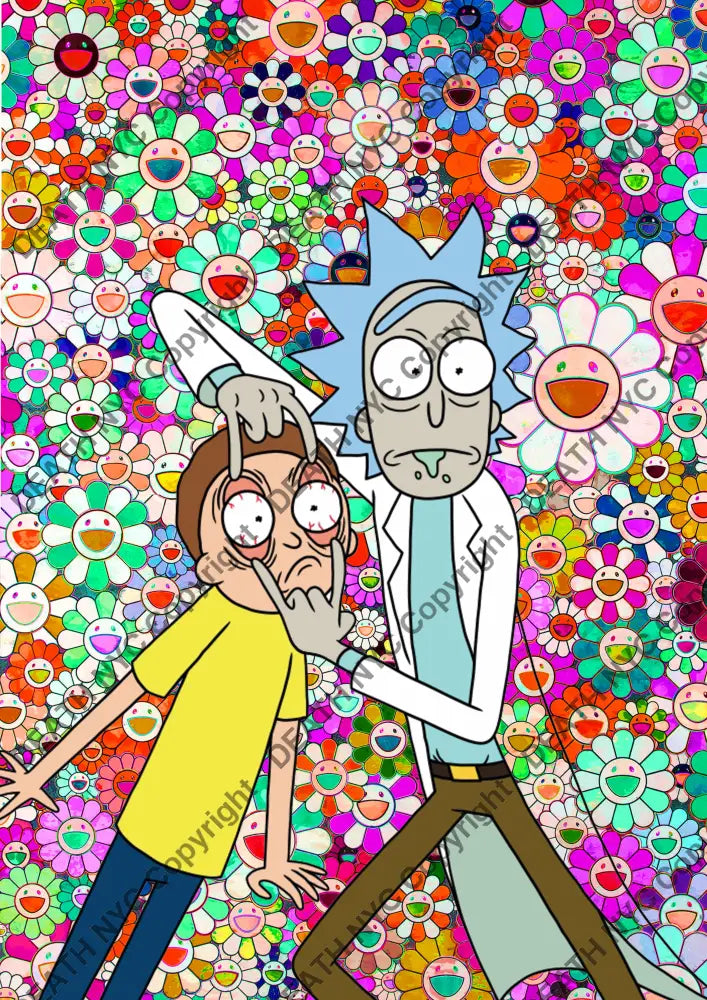 Death03762 Rick And Morty (Edition Of 100) (2022) Art Print