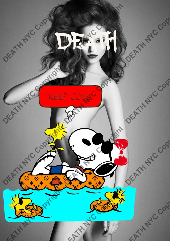 Death04280 Girl (Edition Of 100) (2022) Art Print