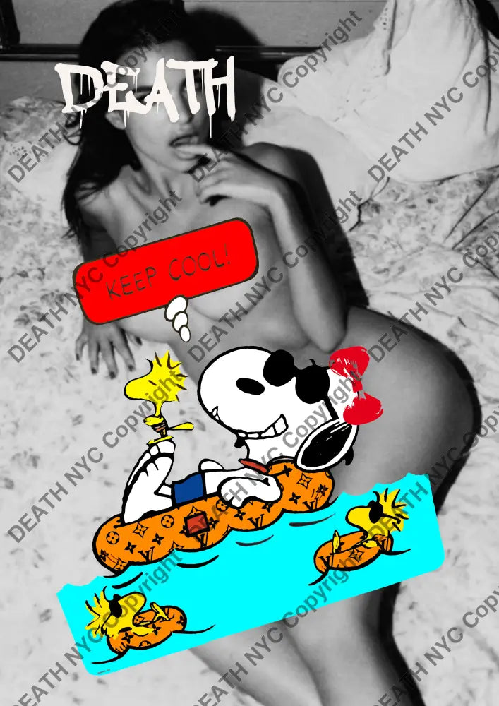 Death04281 Girl (Edition Of 100) (2022) Art Print