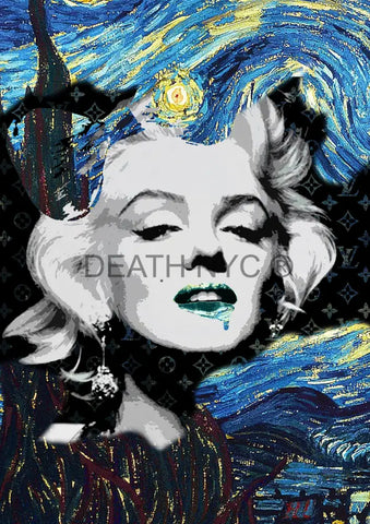 Death0457 Monroe 45X32Cm (Edition Of 100) (2020) Art Print