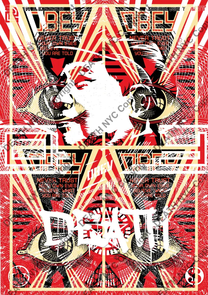 Death04705 Mao (Edition Of 100) (2022) Art Print