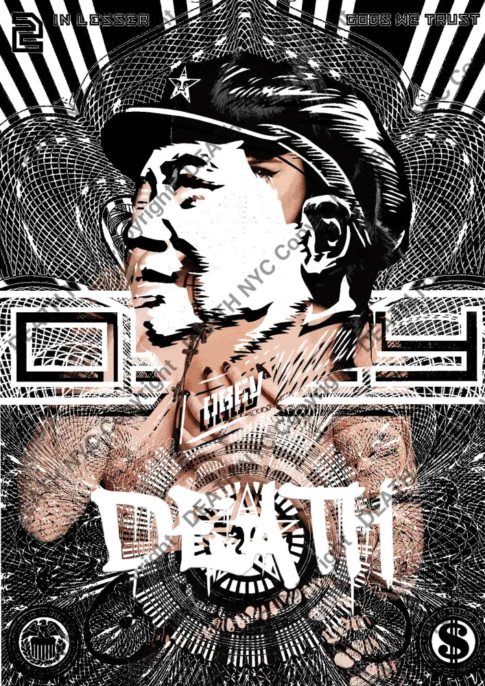 Death04706 Mao (Edition Of 100) (2022) Art Print