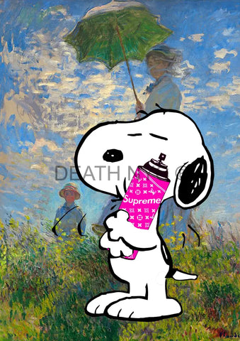 Death0665 Snoopy (Edition Of 100) (2020) Art Print