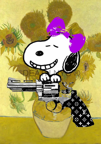 Death0681 Snoopy (Edition Of 100) (2020) Art Print