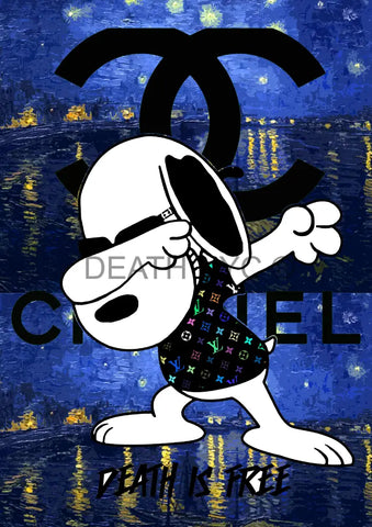 Death0689 Snoopy (Edition Of 100) (2020) Art Print