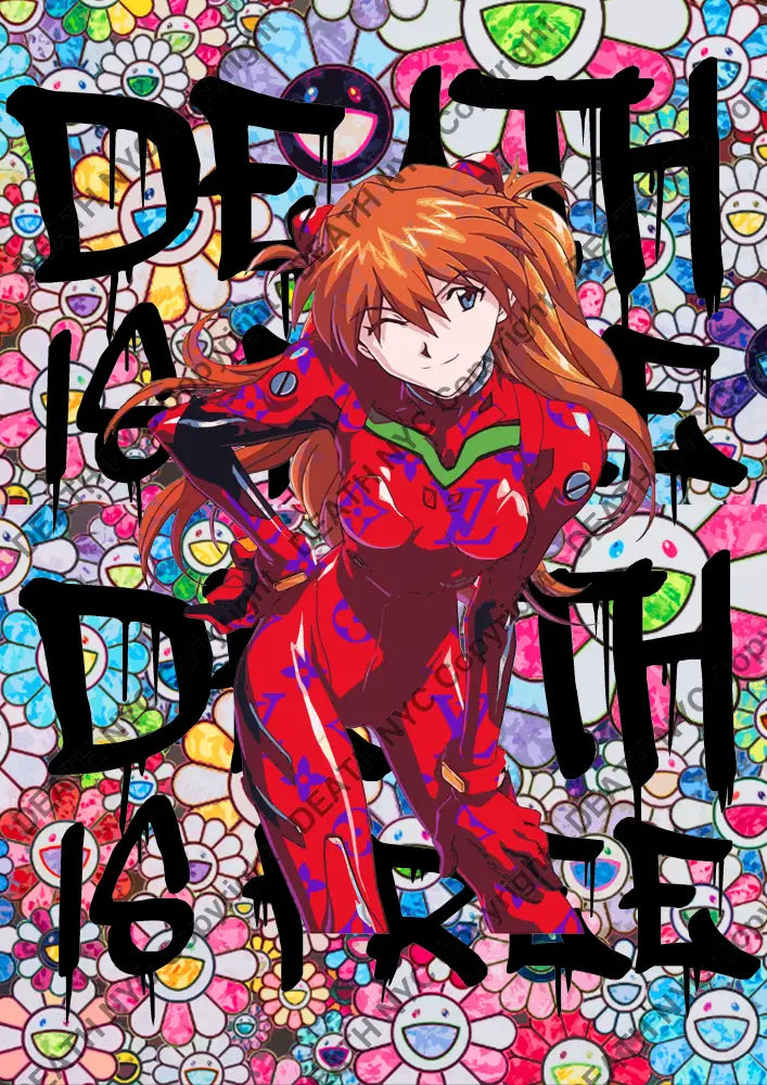 Death0757 Asuka (Edition Of 100) (2020) Art Print