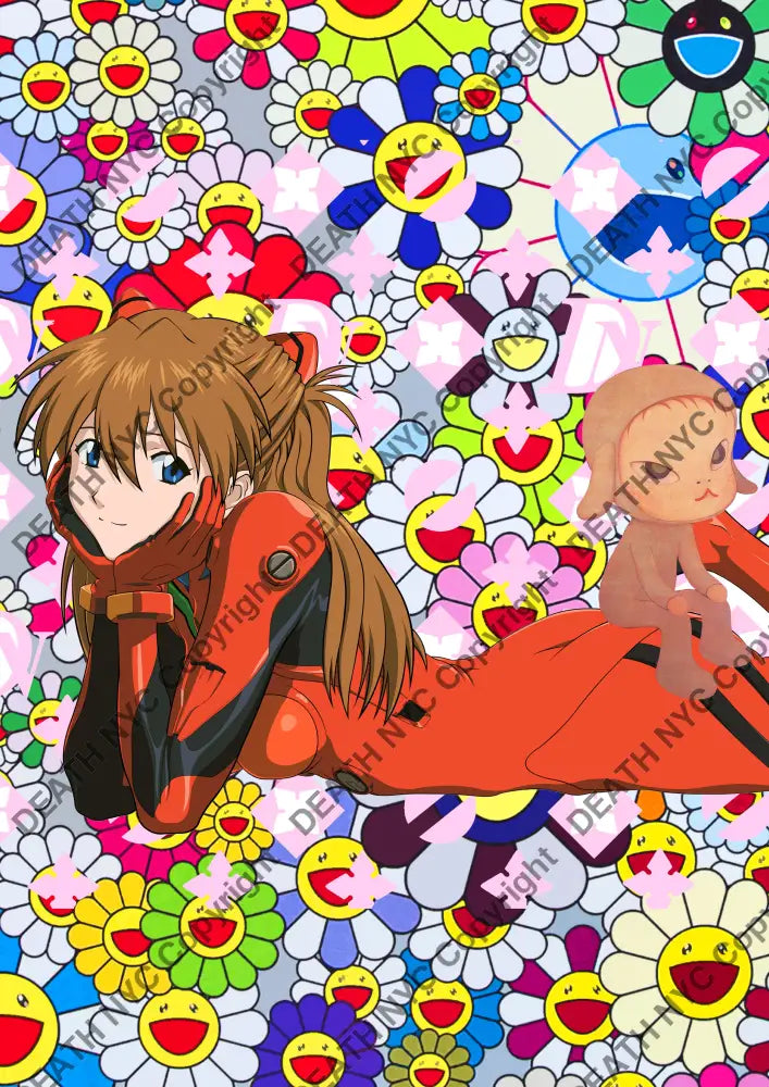 Death0760 Asuka (Edition Of 100) (2020) Art Print