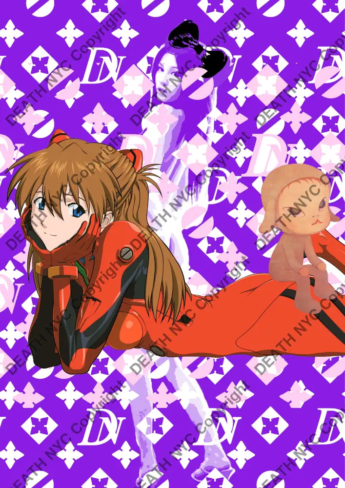 Death0816 Asuka (Edition Of 100) (2020) Art Print