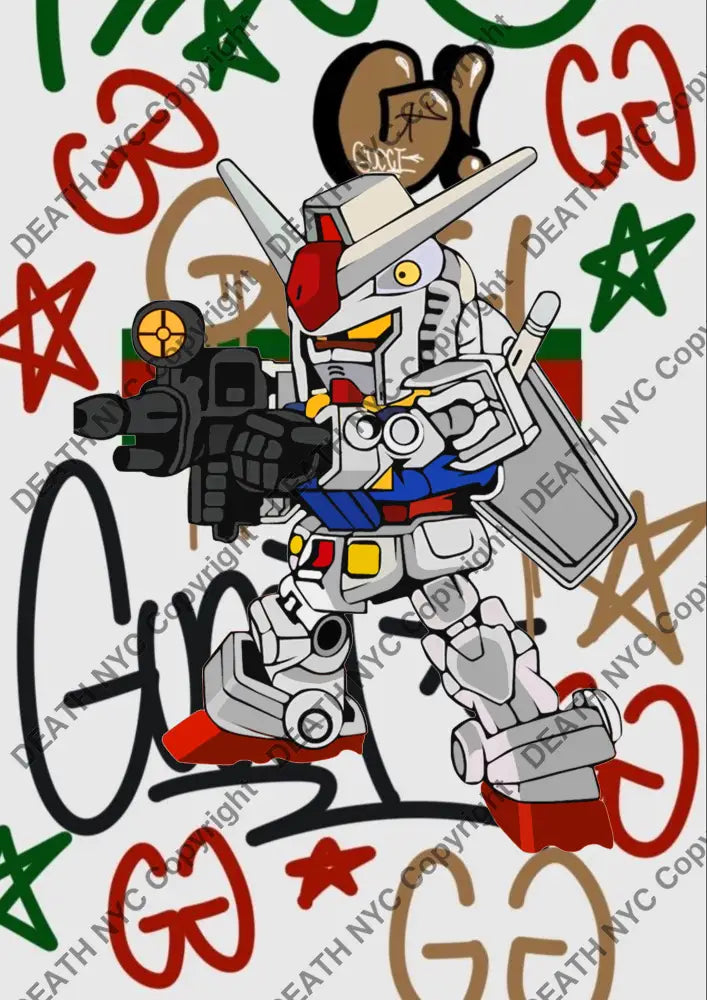 ’DEATHAB95’’ 45x32cm (Edition of 100*) (2024) gund Art Print
