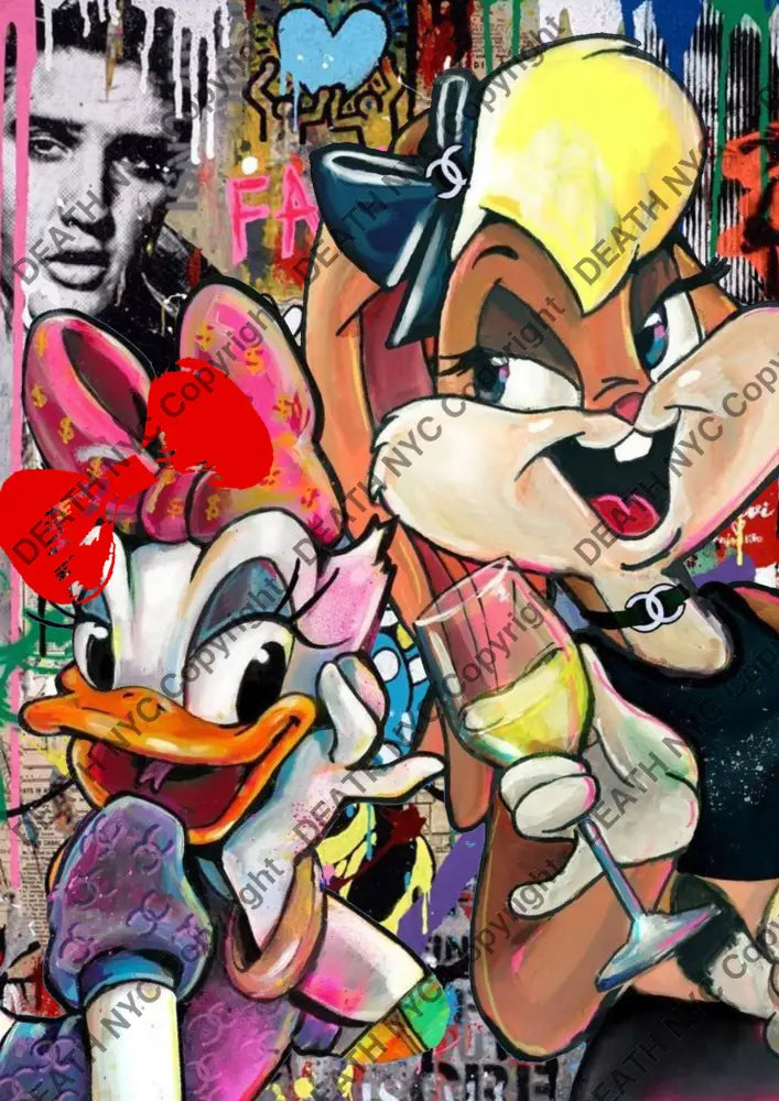 ’DEATHAE144’’ 45x32cm (Edition of 100*) (2024) duck Art Print