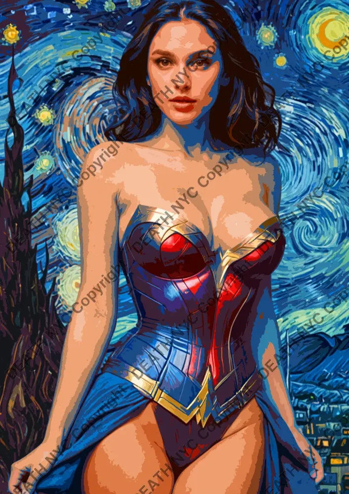 ’Deathah10’’ 45X32Cm (Edition Of 100*) (2024) Wonder Art Print