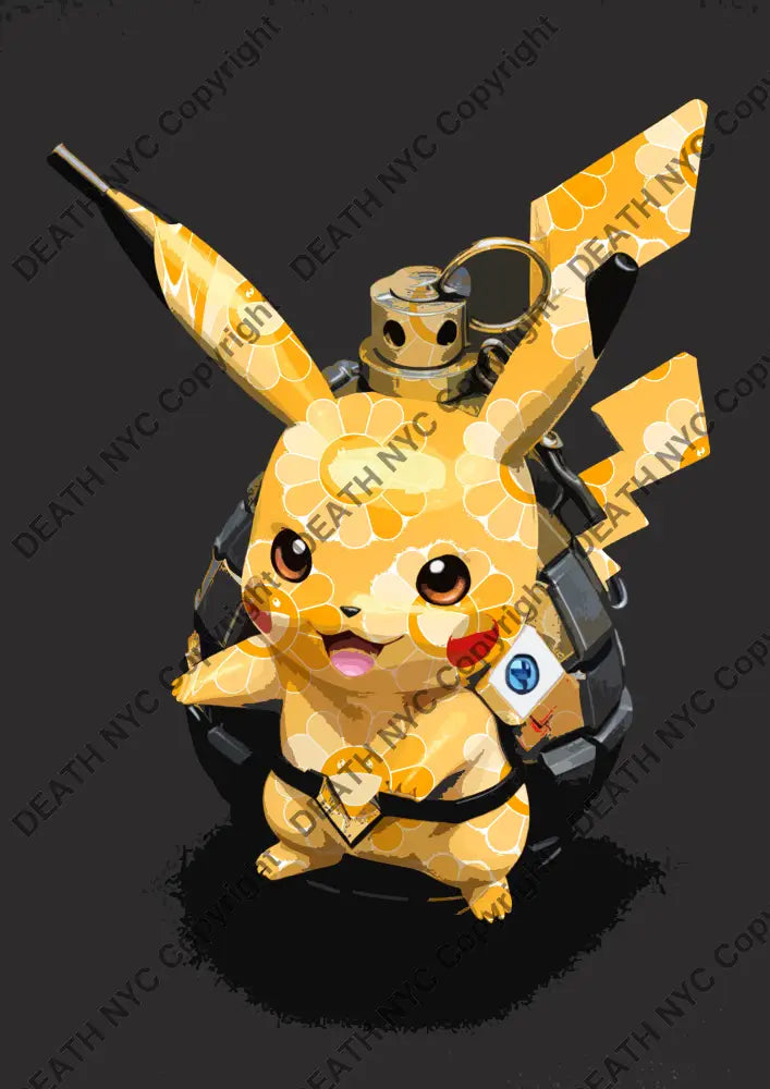 ’Deathah22’’ 45X32Cm Pika (Edition Of 100*) Art Print