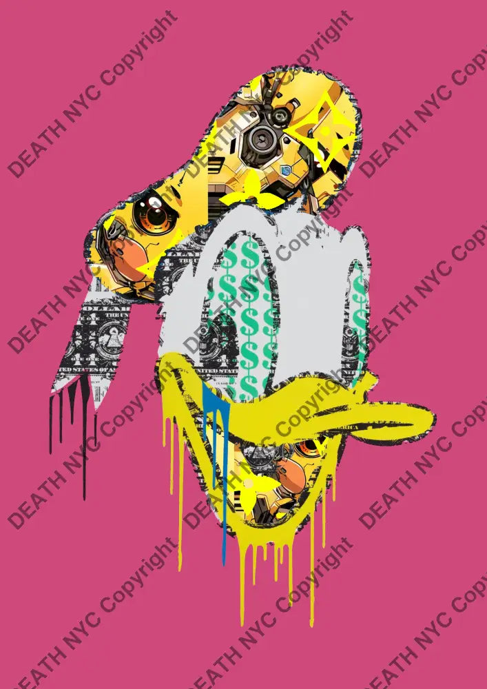 ’Deathah48’’ 45X32Cm Donald (Edition Of 100*) Art Print