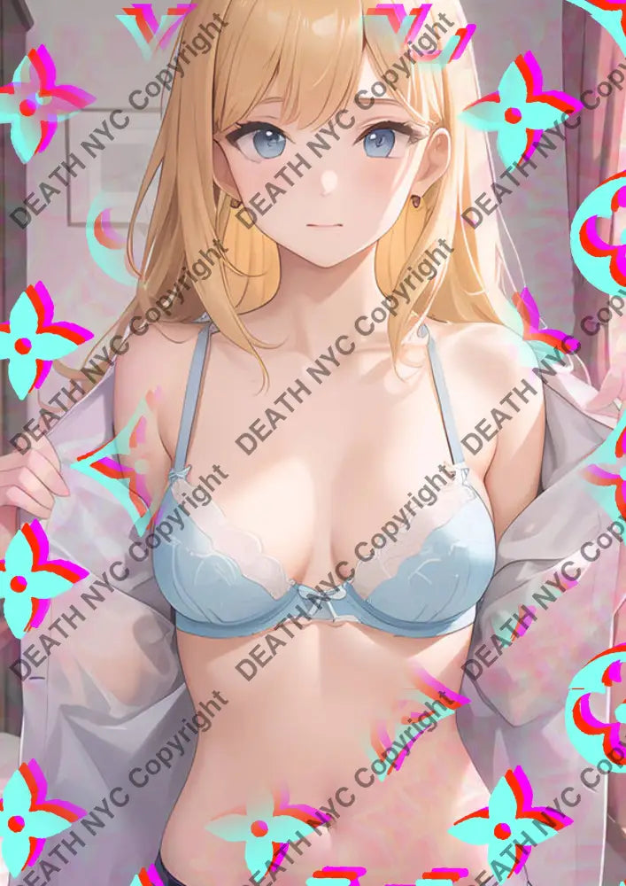 ’Deathaj60’’ 45X32Cm Sexy Girl (Edition Of 100*) Art Print