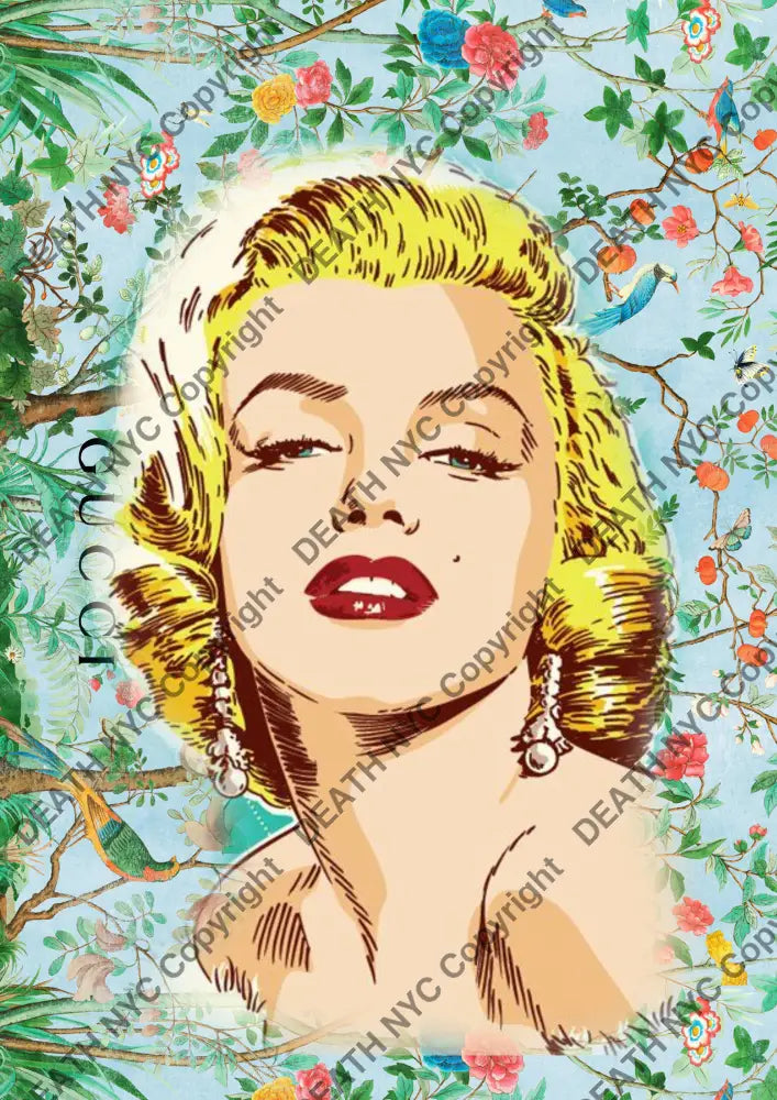 ’Deathan182’’’ 45X32Cm Monroe (Edition Of 100*) (2024) Art Print