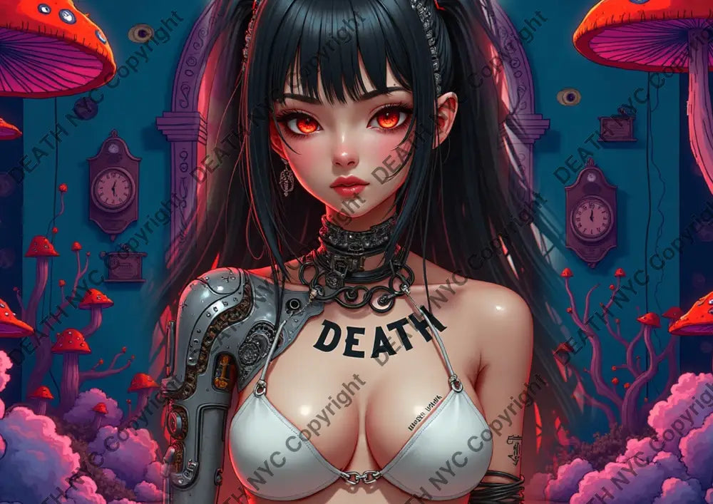 ’Deathaq23’’ 45X32Cm (Edition Of 100*) (2024) An Art Print