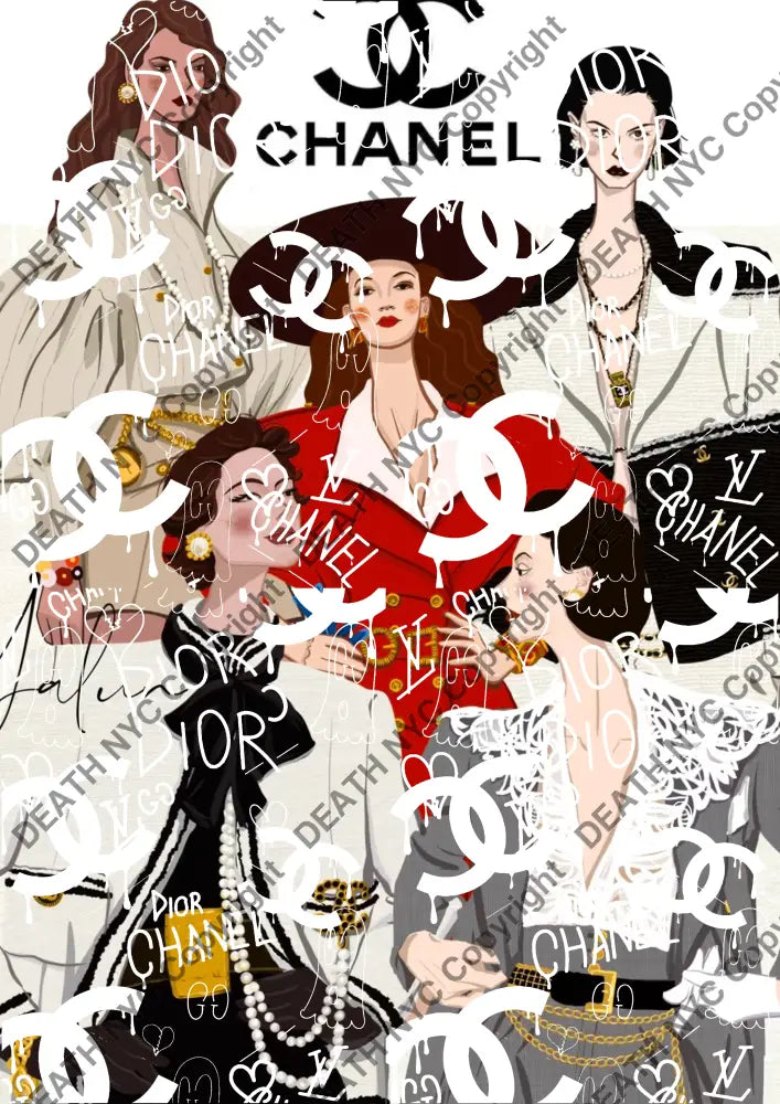 ’Deathau37’’ 45X32Cm (Edition Of 100*) (2024) Art Print