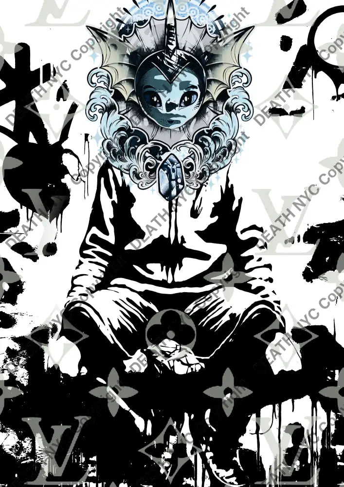 ’Deathaw28’’ 45X32Cm (Edition Of 100*) (2024) Bank Art Print